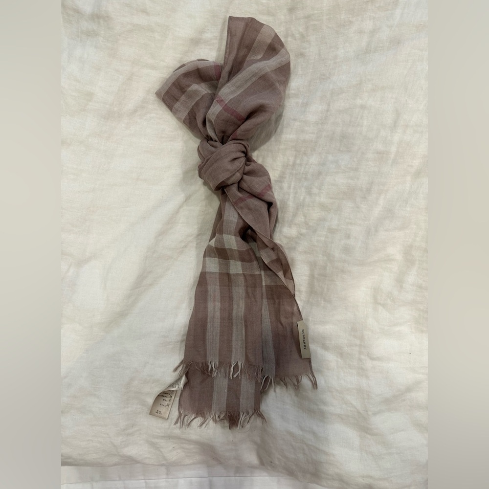 Burberry Silk Scarf